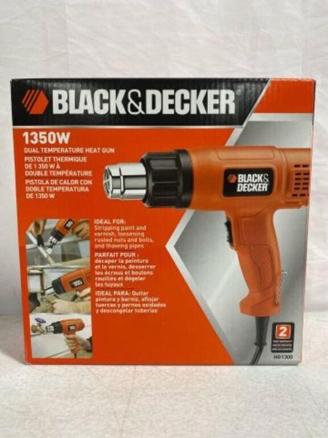 Black & Decker 1350W Dual Temperature Heat Gun