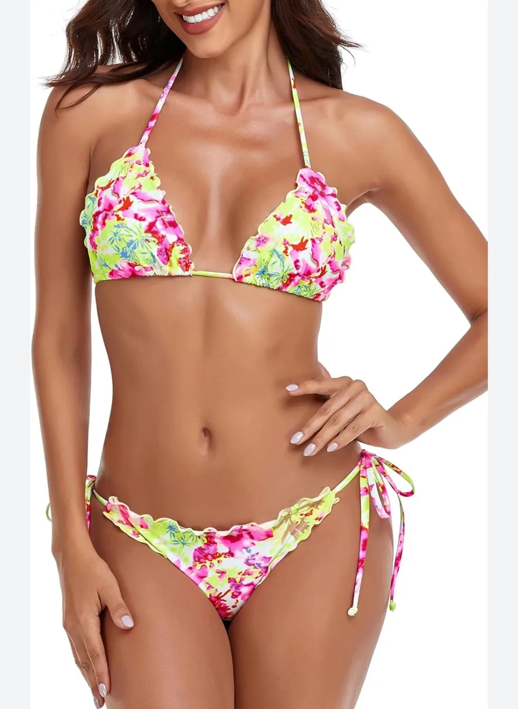 Relleciga Floral Bikini Set - image indicator(5)