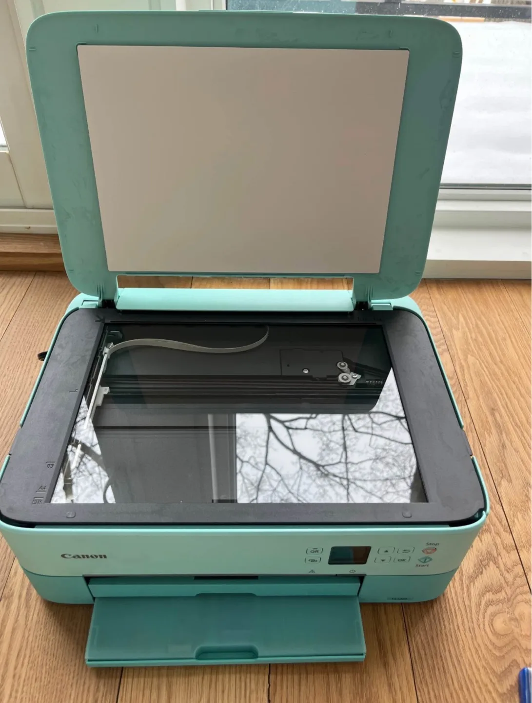 Canon PIXMA TS5320 Wireless Colour Printer - Mint Green image indicator(6)