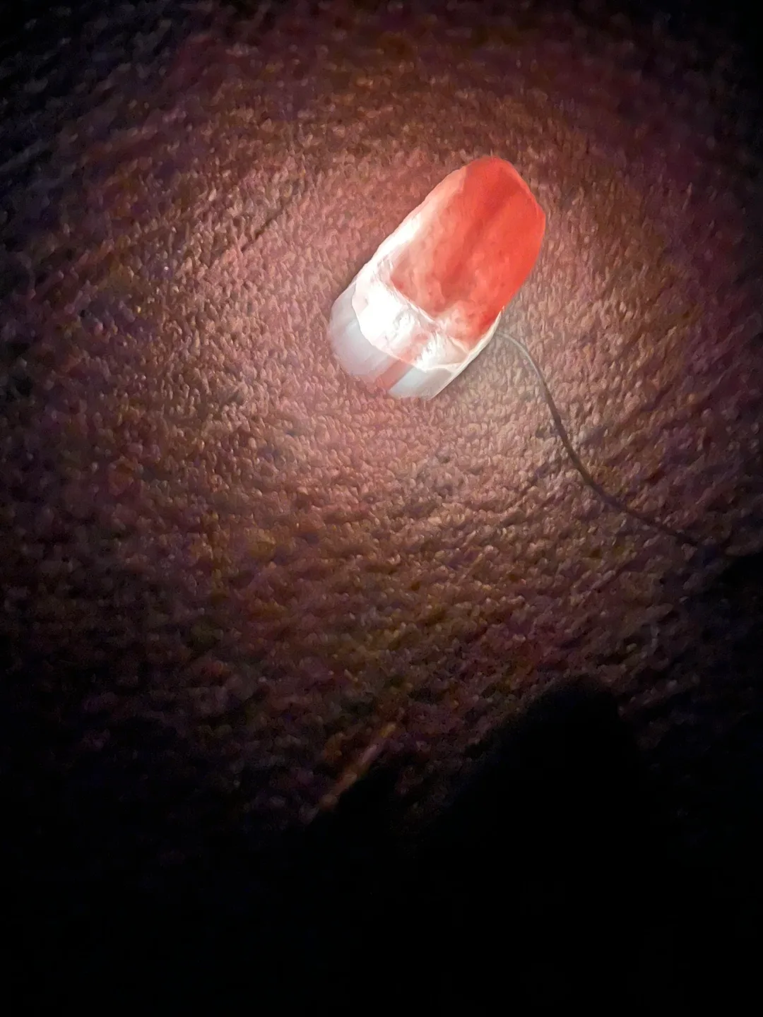 Himalayan Pink Salt Lamp - Natural Crystal Night Light image indicator(2)