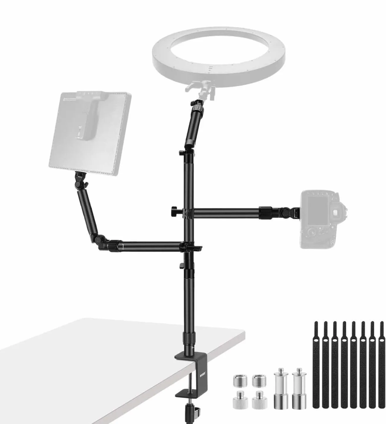 Neewer Flexible Tripod with Adjustable Angles image indicator(7)