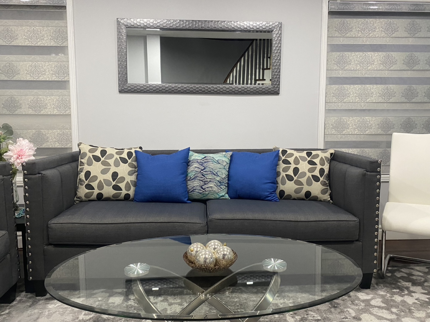 Modern Grey Sectional Sofa