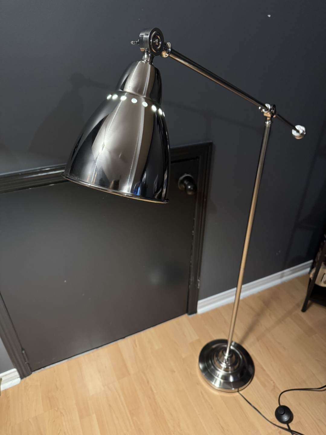 Floor Lamp - Chrome Finish - photo 3