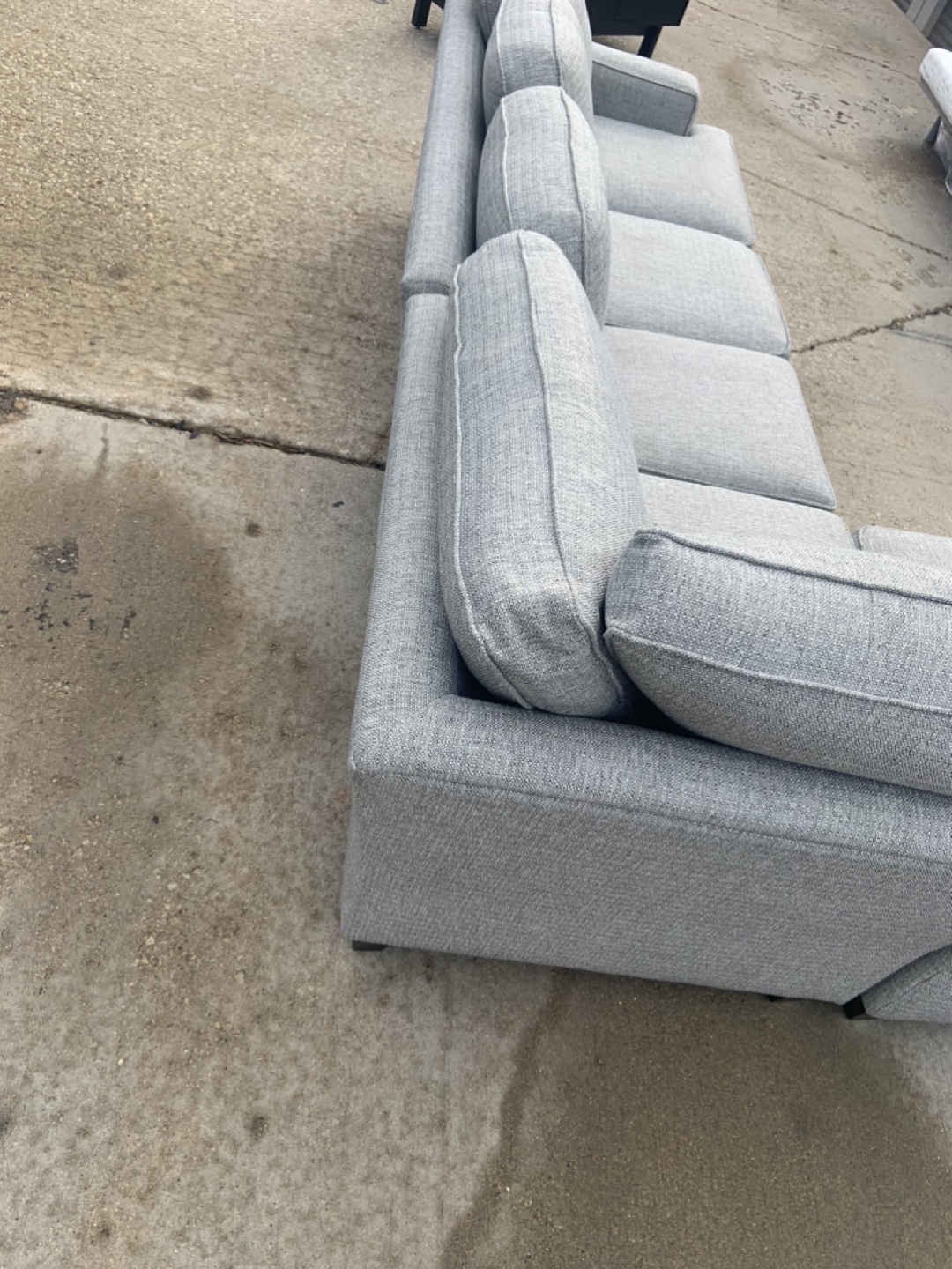 Gray Sectional Sofa - photo 5