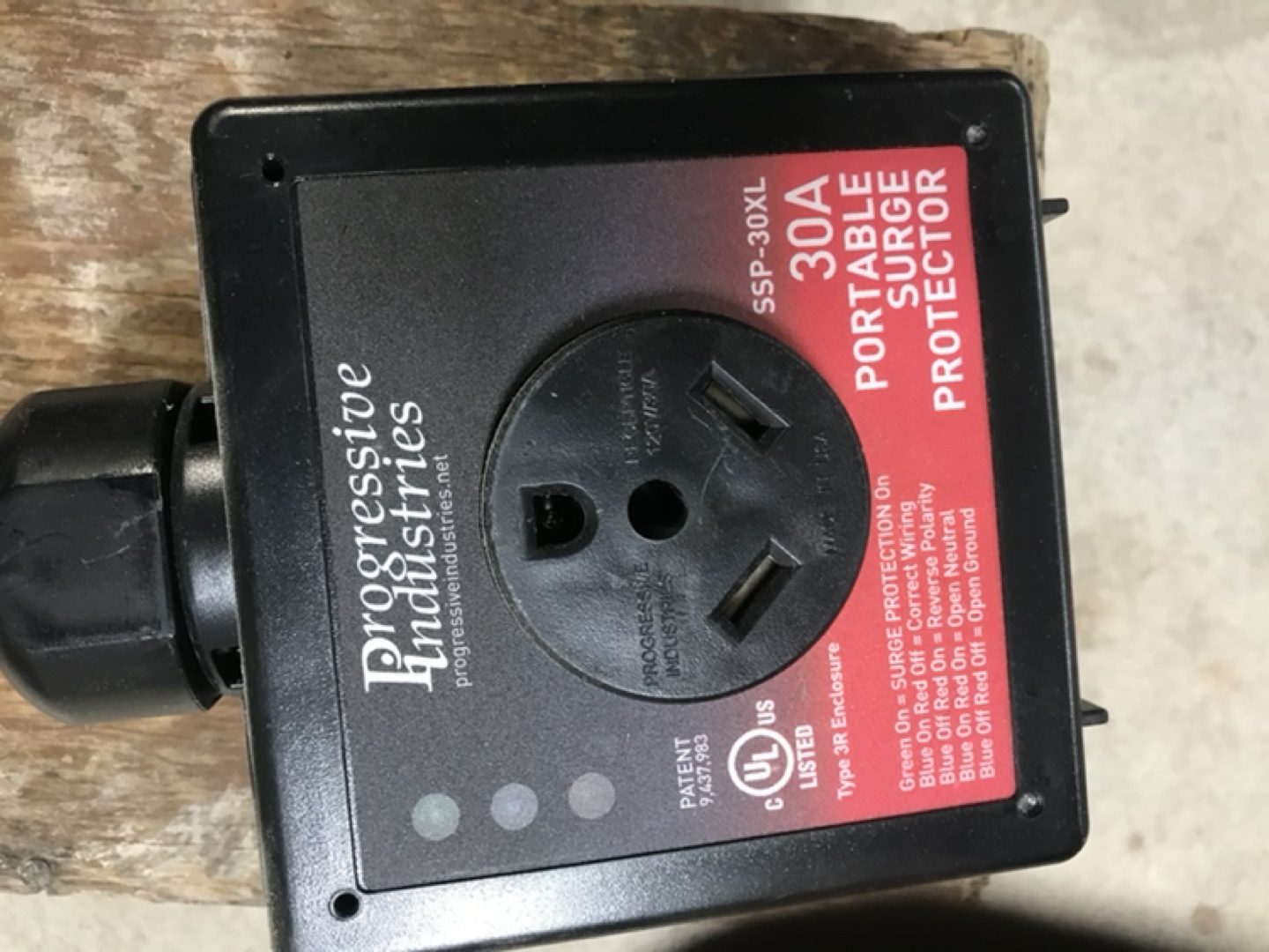 30 Amp Surge Protector for RVs & Trailers