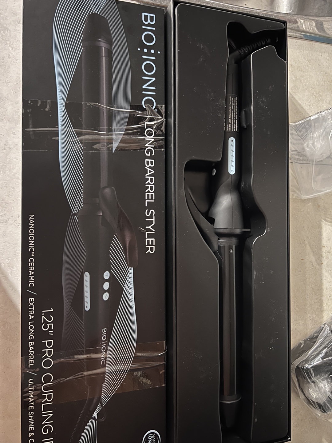 Bio Ionic 125° Pro Curling Iron - Long Barrel Styler