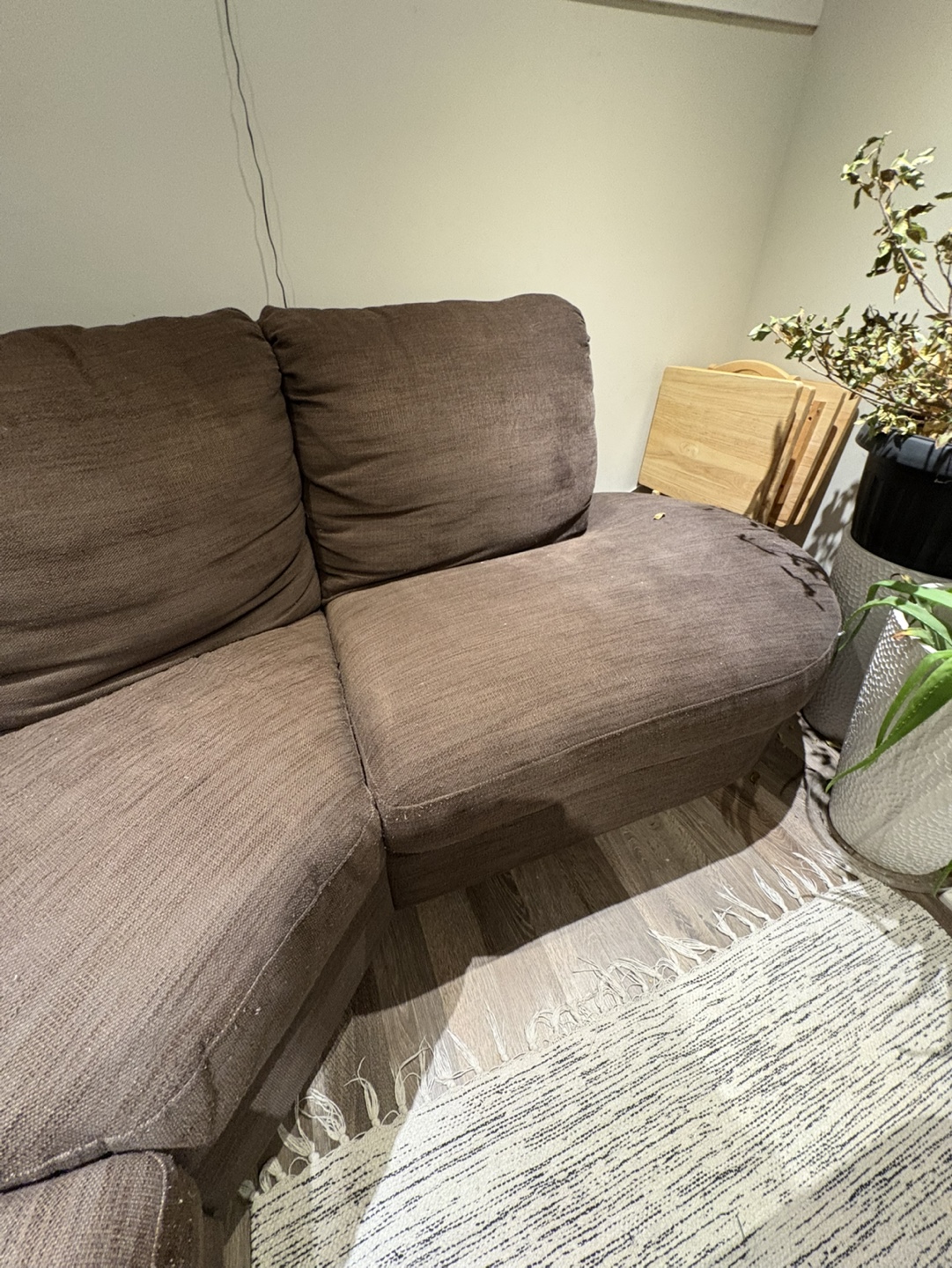 Brown Sectional Sofa - photo 2
