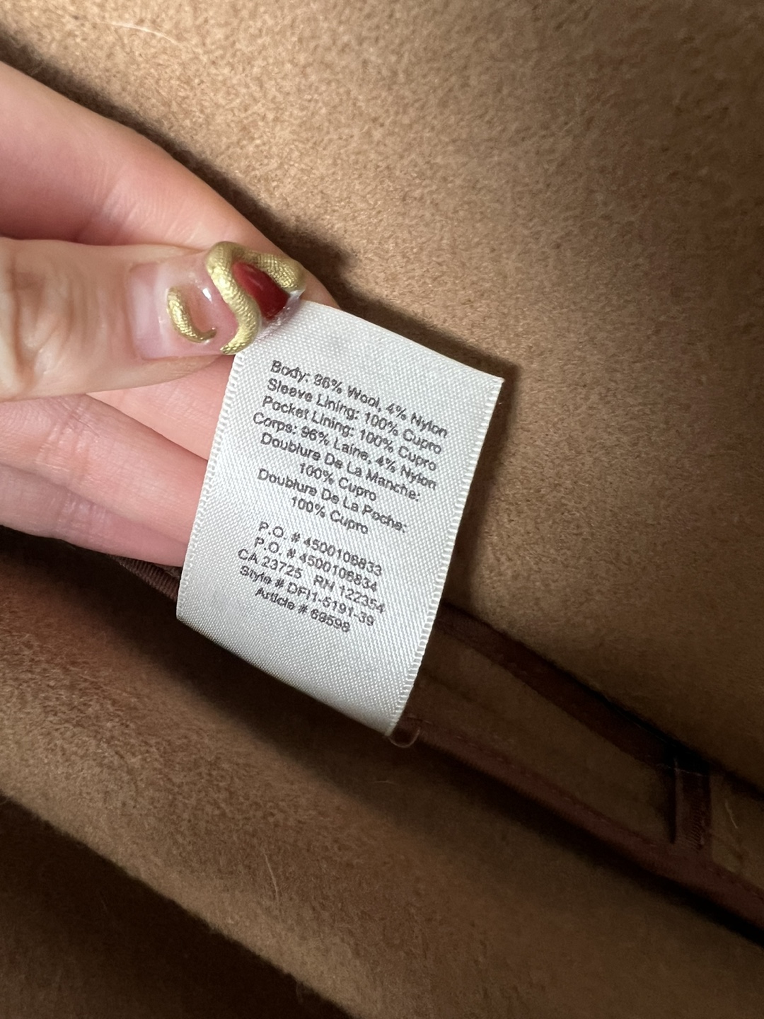 Babaton XXS Wool Coat - photo 4