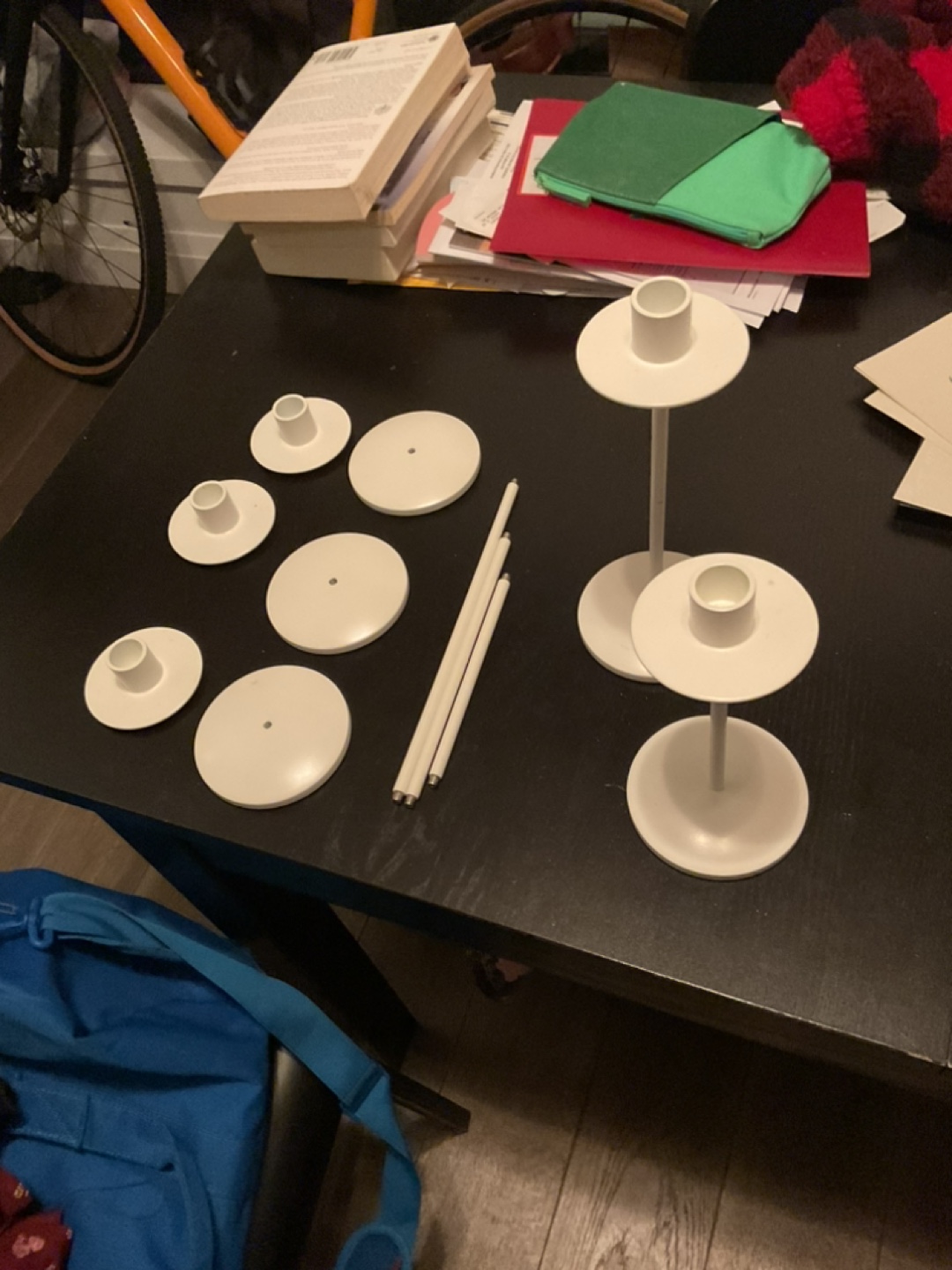 IKEA White Candle Holders - Set of 3 - photo 3