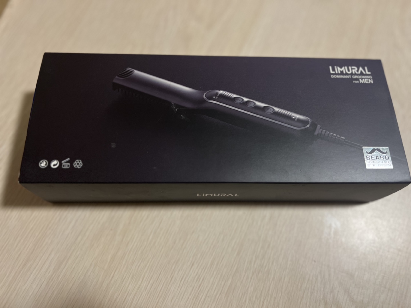 Limural Beard Straightener and oil