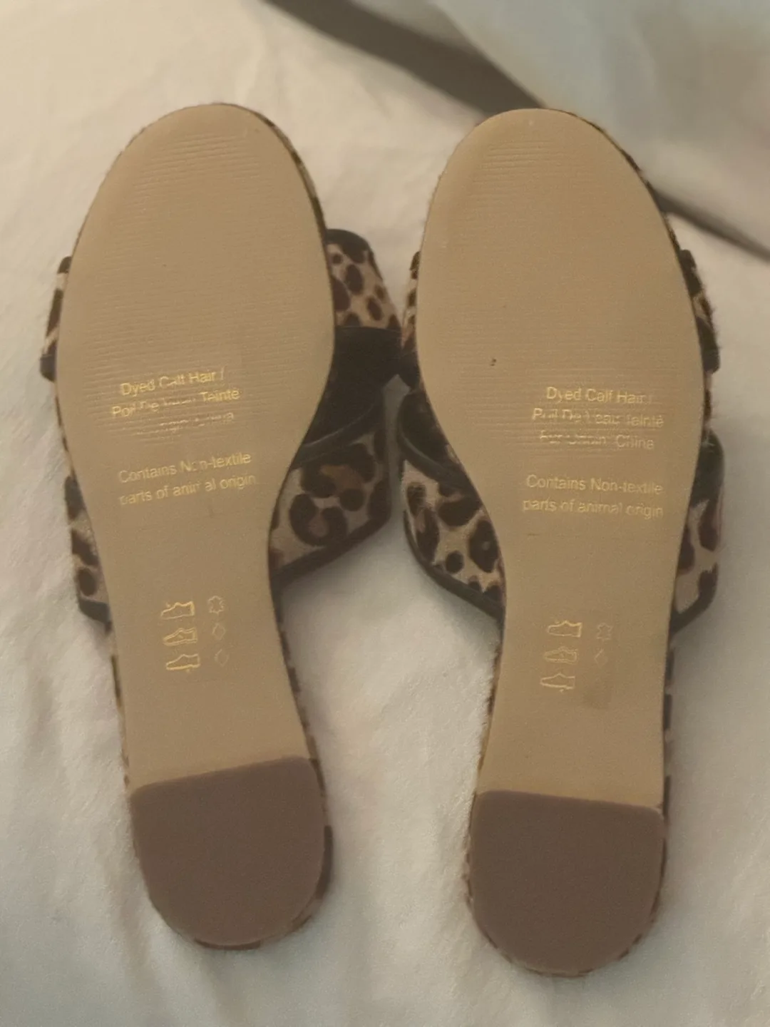 J.Crew Leopard Print Calf Hair Slides image indicator(3)
