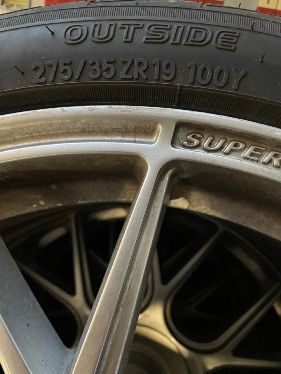 Staggered wheels and tires - photo 2
