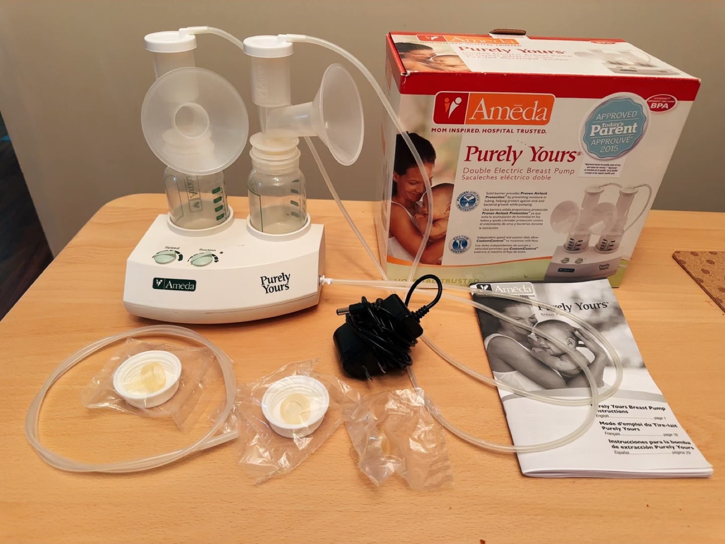 Ameda Purely Yours Double Electric Breast Pump
