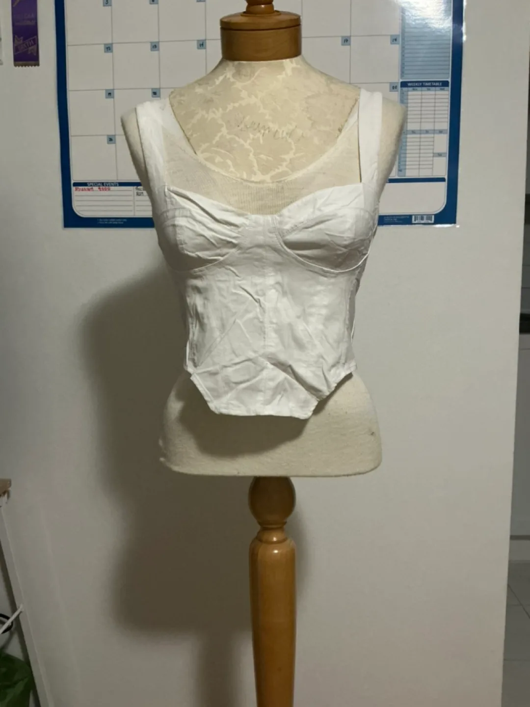 White Corset Top thumbnail