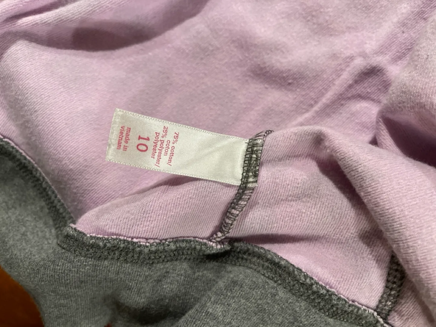 Justice Girls Size 8, 10 Purple Leopard Print Zip-Up Hoodie image indicator(4)