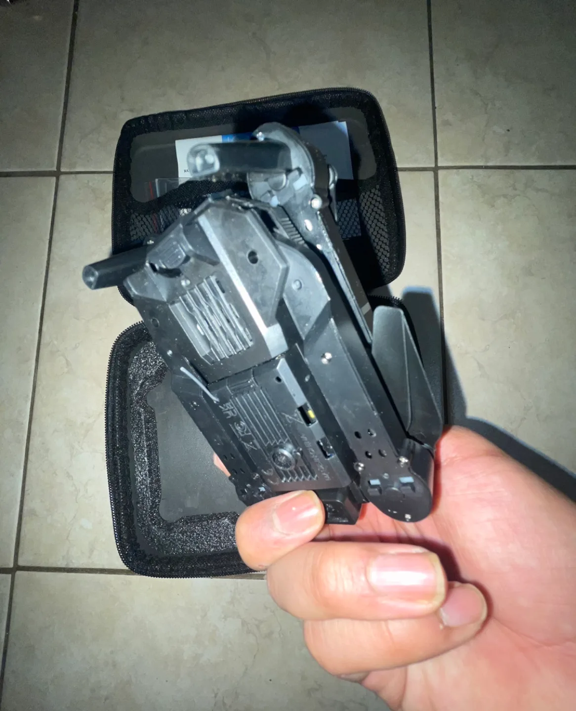 New - Black E99 Drone + Dual Cameras + 1 Battery image indicator(6)