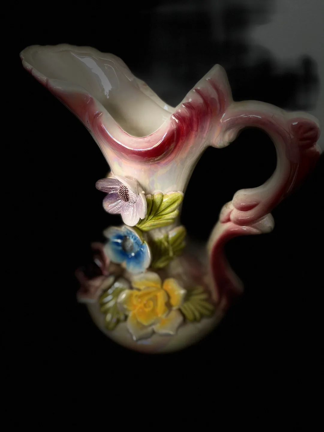 Vintage Floral Pitcher image indicator(4)