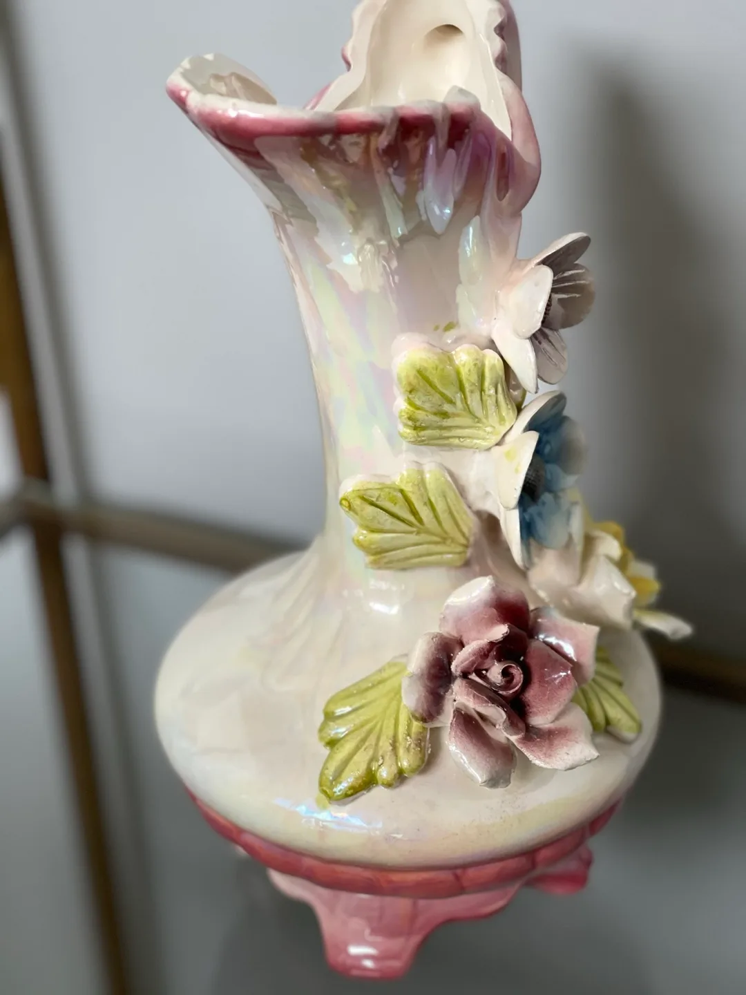 Vintage Floral Pitcher image indicator(2)