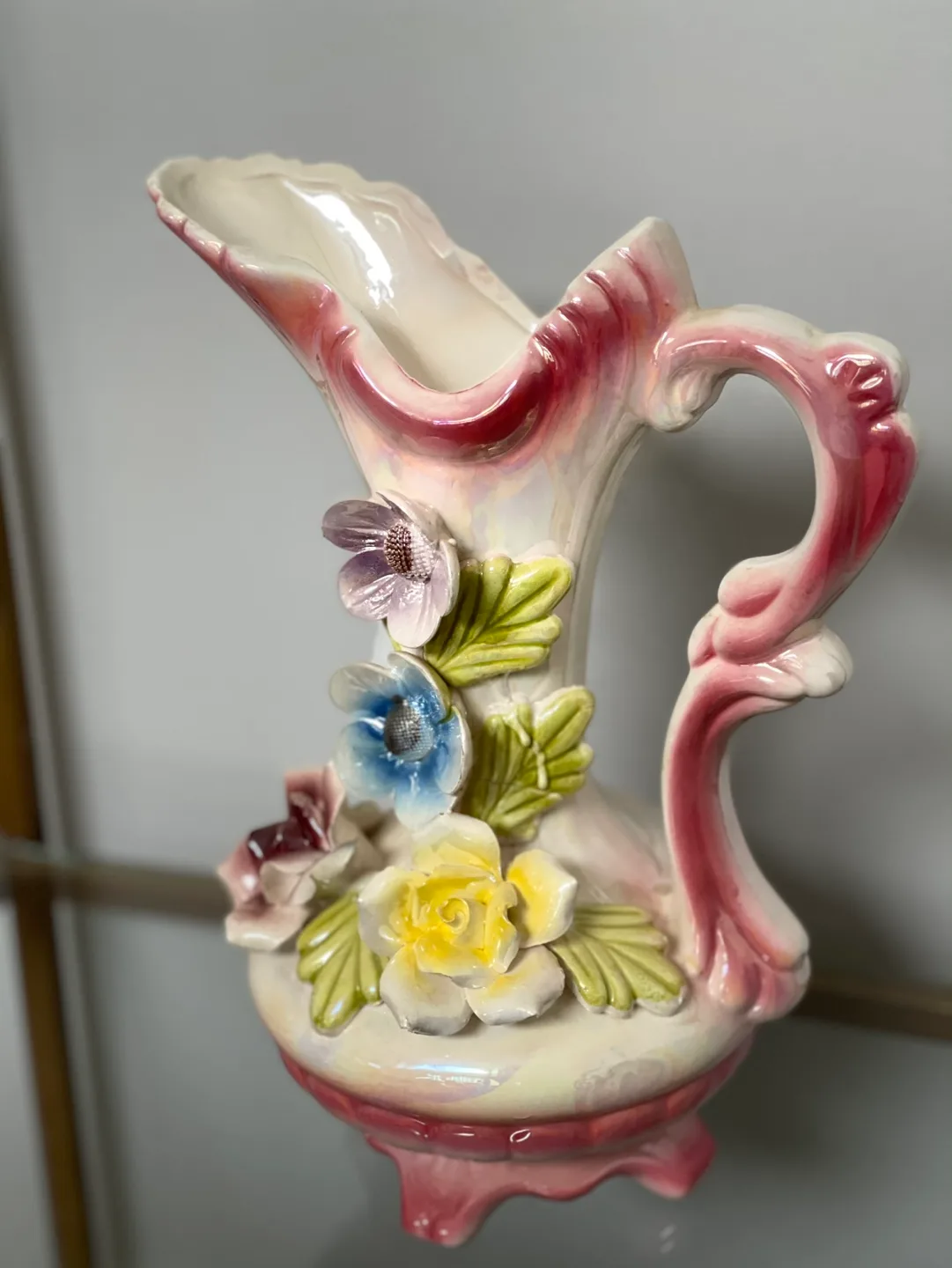 Vintage Floral Pitcher image indicator(5)