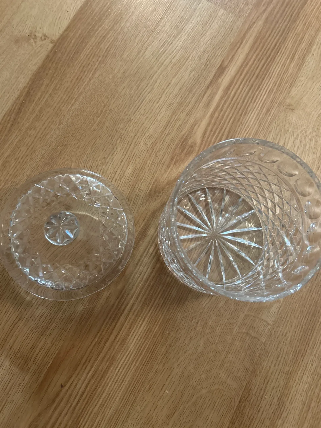 Crystal Candy Jar with Lid image indicator(2)