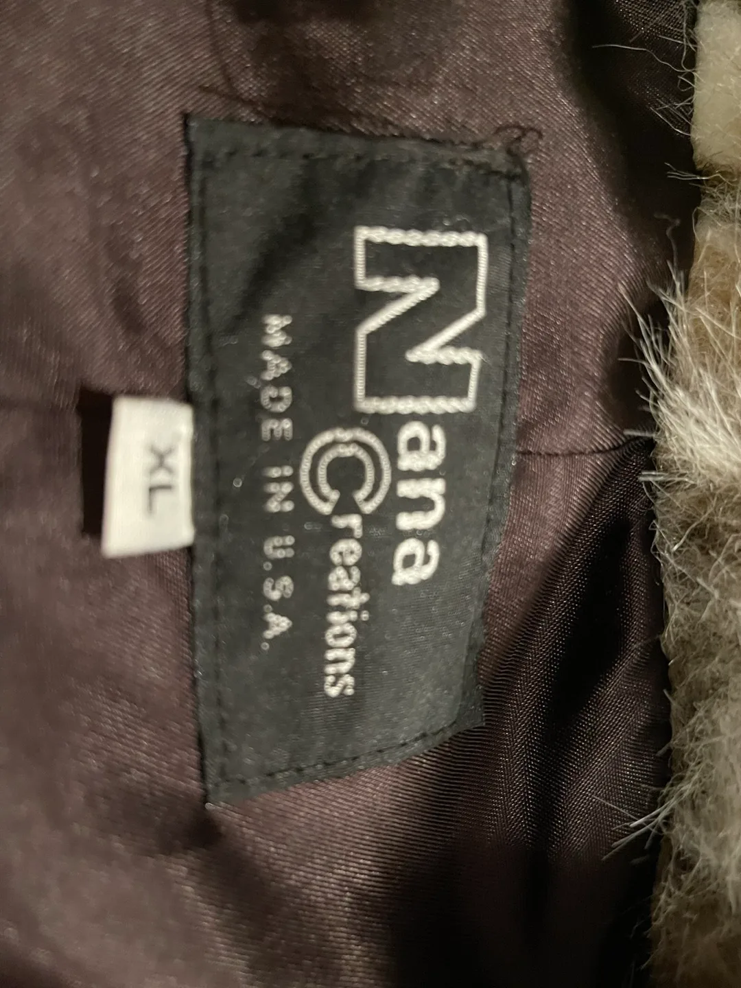 Grey and White Faux Fur Jacket image indicator(7)