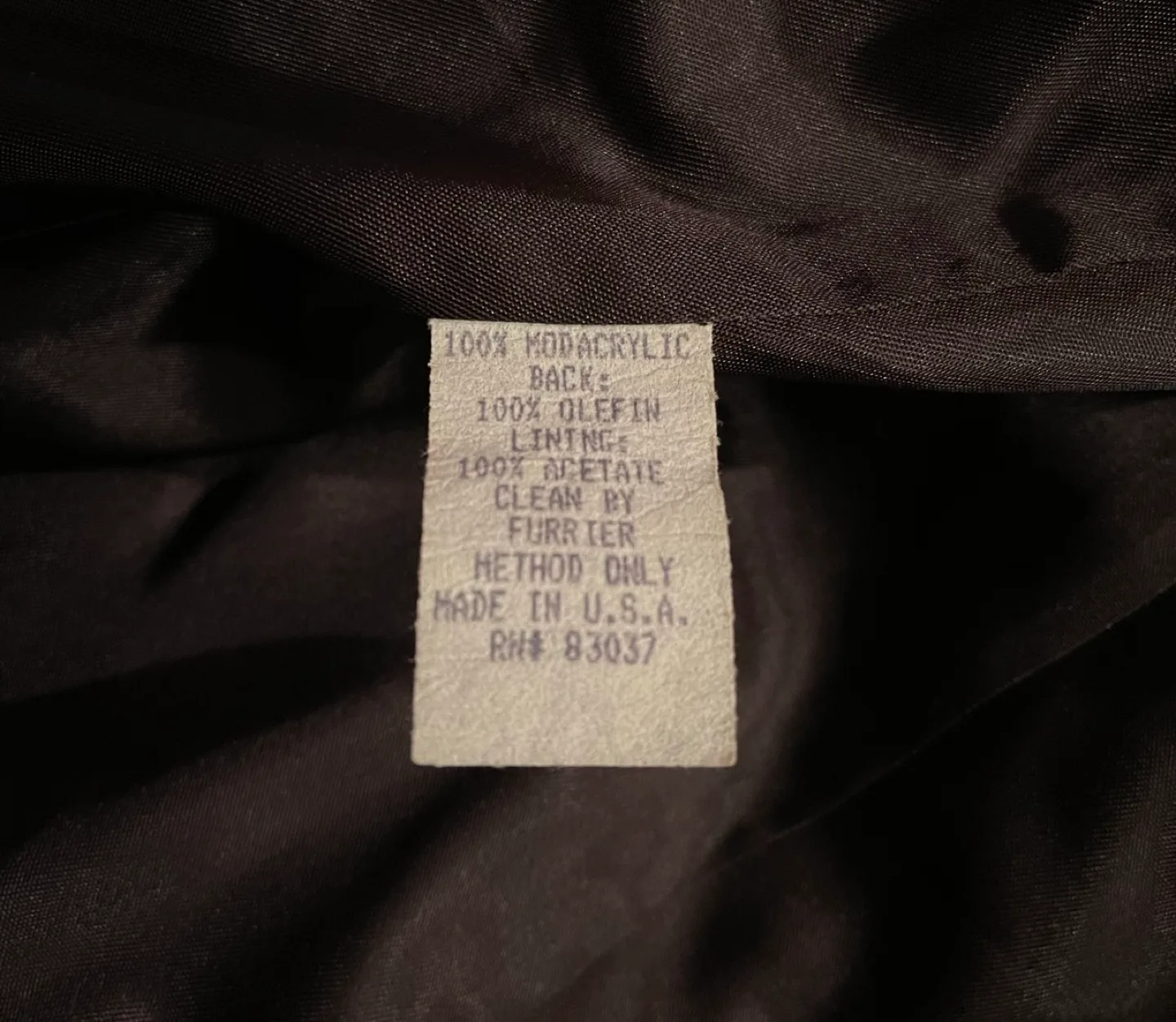 Grey and White Faux Fur Jacket image indicator(8)