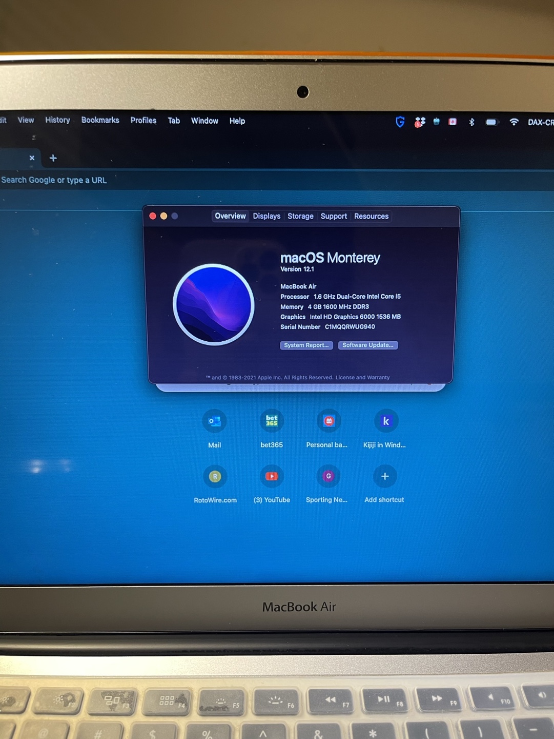 Apple MacBook Air macOS Monterey(2015) - photo 3