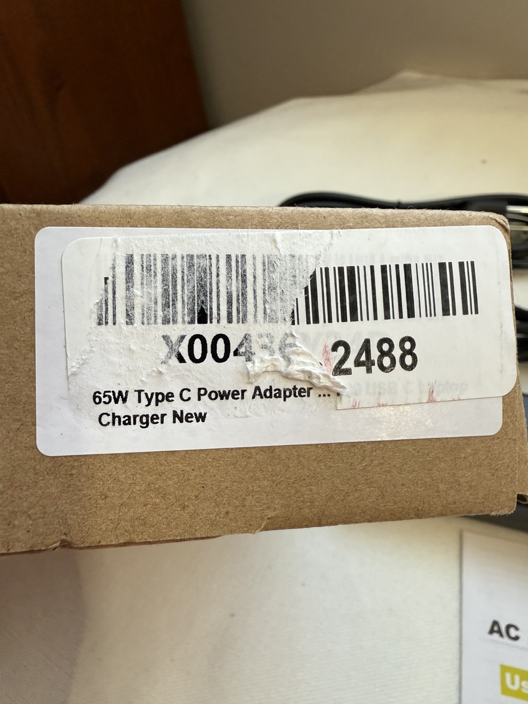 65W USB Type-C Power Adapter Charger - photo 3