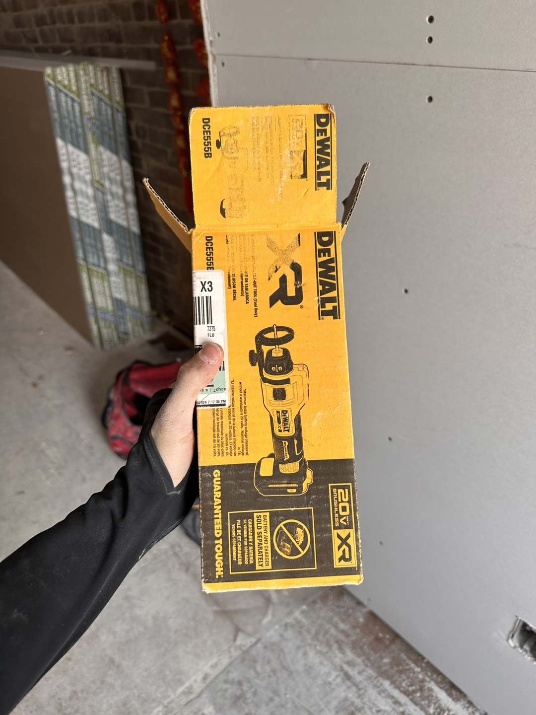 Dewalt 20V XR Brushless rotor Drywall - photo 2