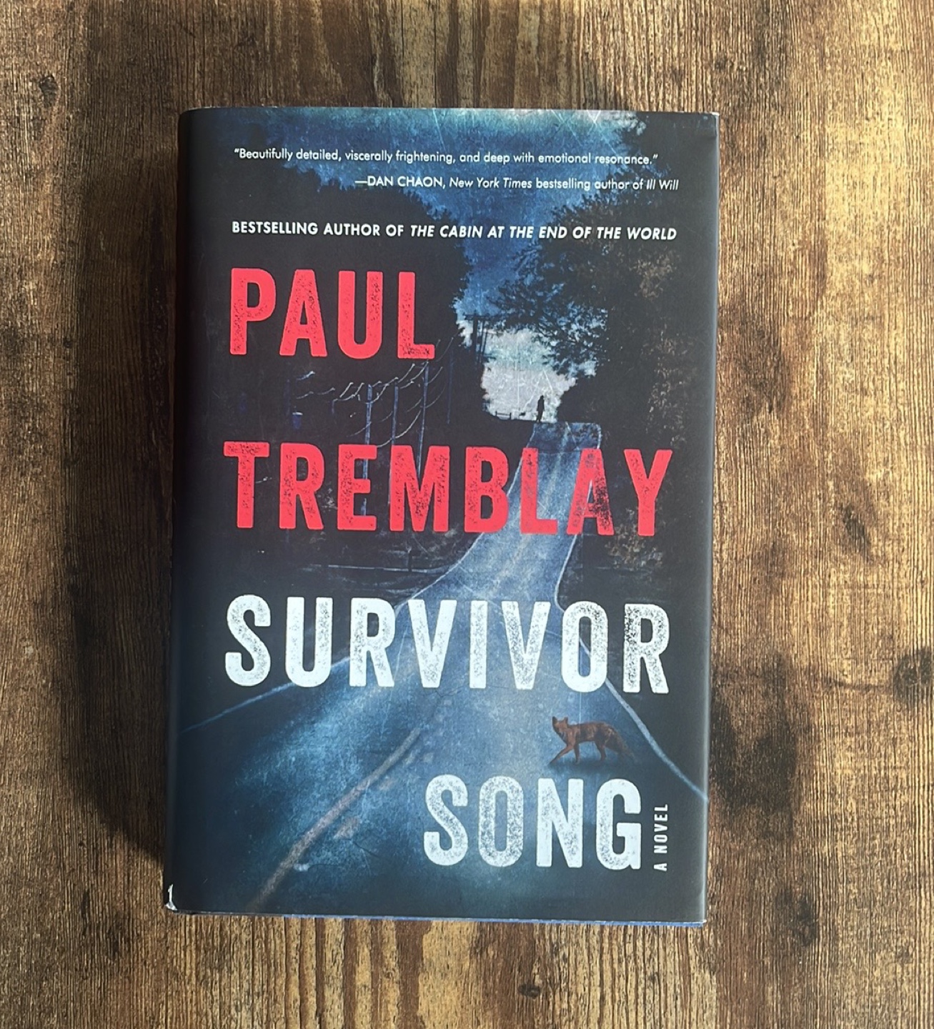 Survivor Song by Paul Tremblay - Hardcover Novel