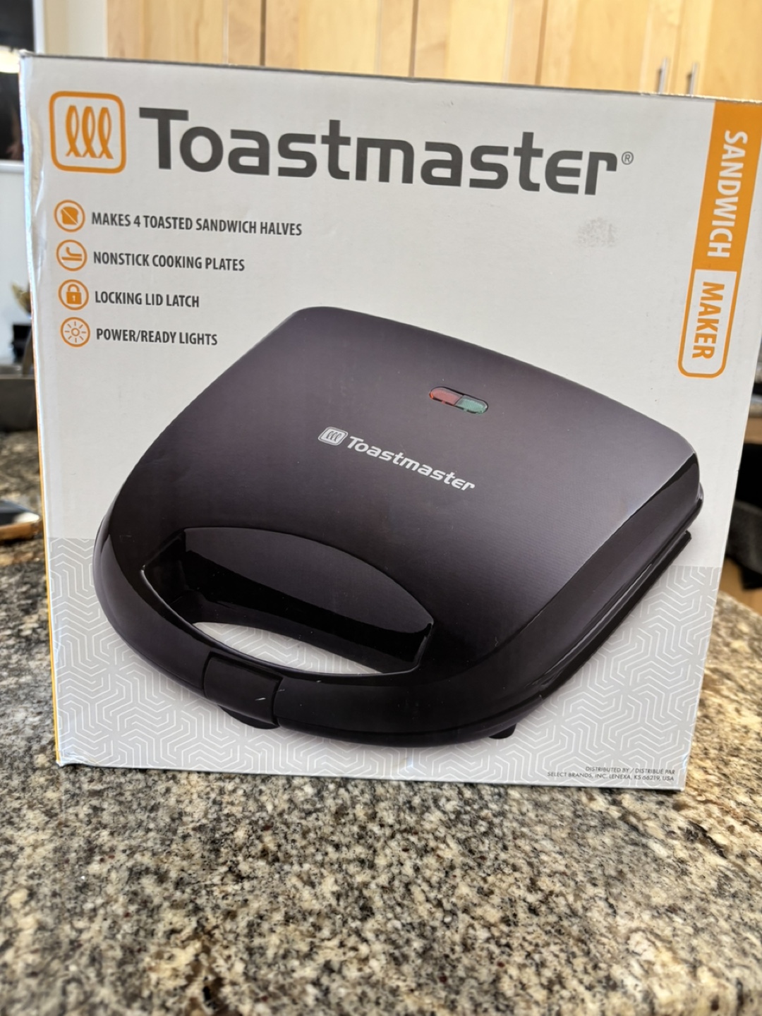 New Toastmaster Sandwich Maker