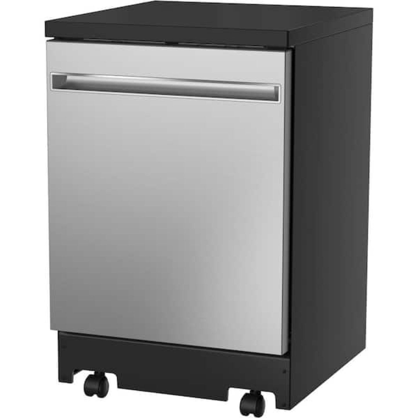 GE Portable Dishwasher - Stainless Steel