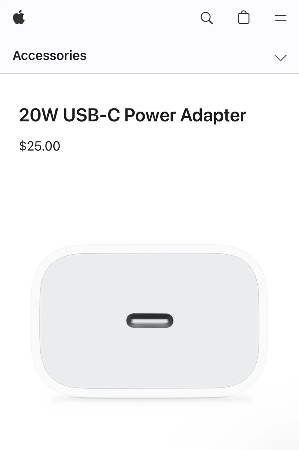 Apple 20W USB-C Power Adapter image indicator(2)