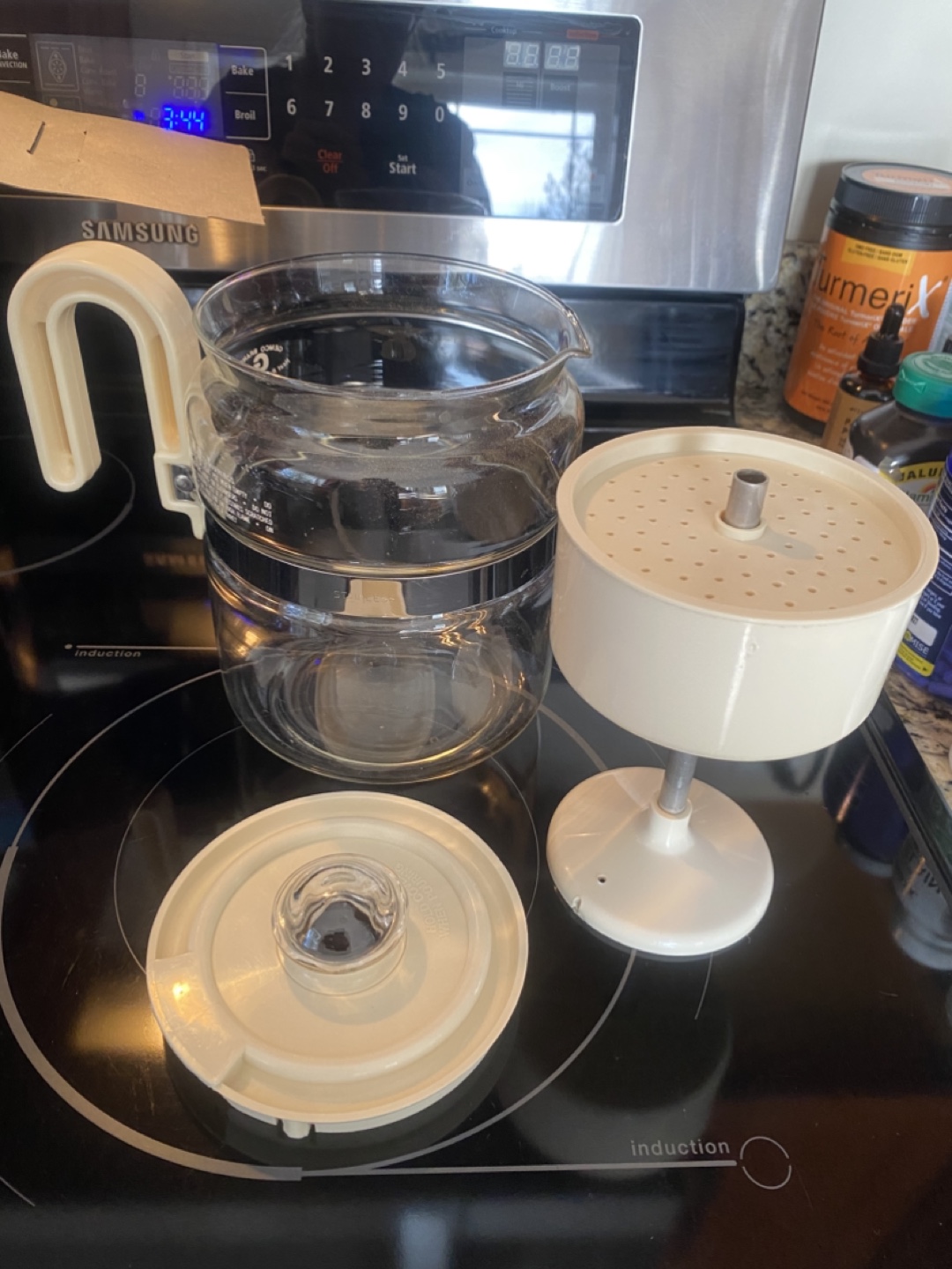 Vintage Glass-Perk Coffee Maker by Gemco - photo 4