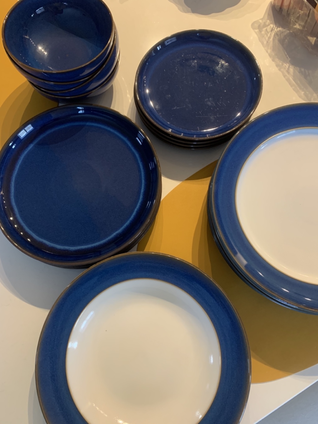 Denby Imperial Blue Dinnerware Set