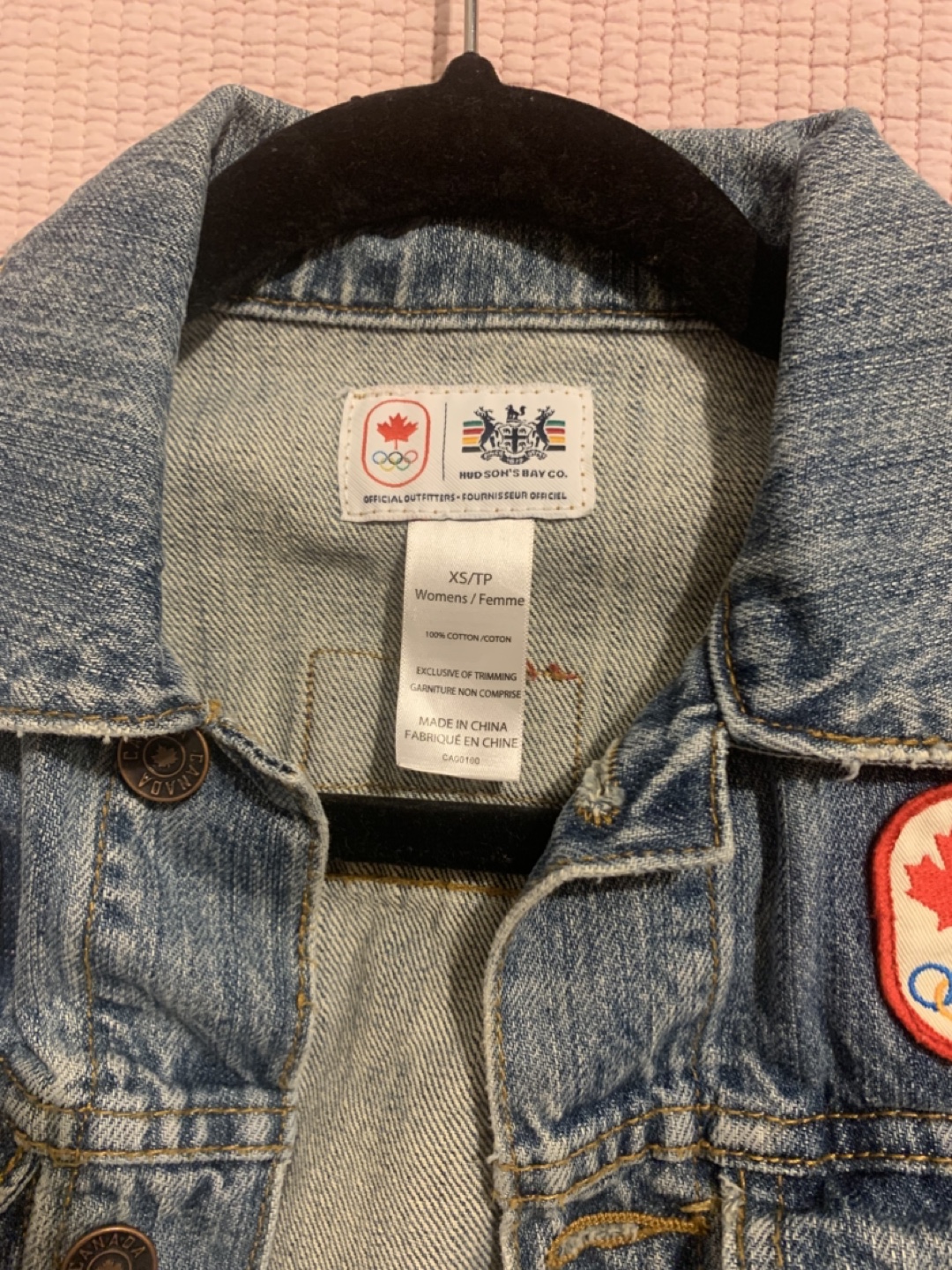 Hudson's Bay Co. Olympic Denim Jacket - XS/TP - photo 3
