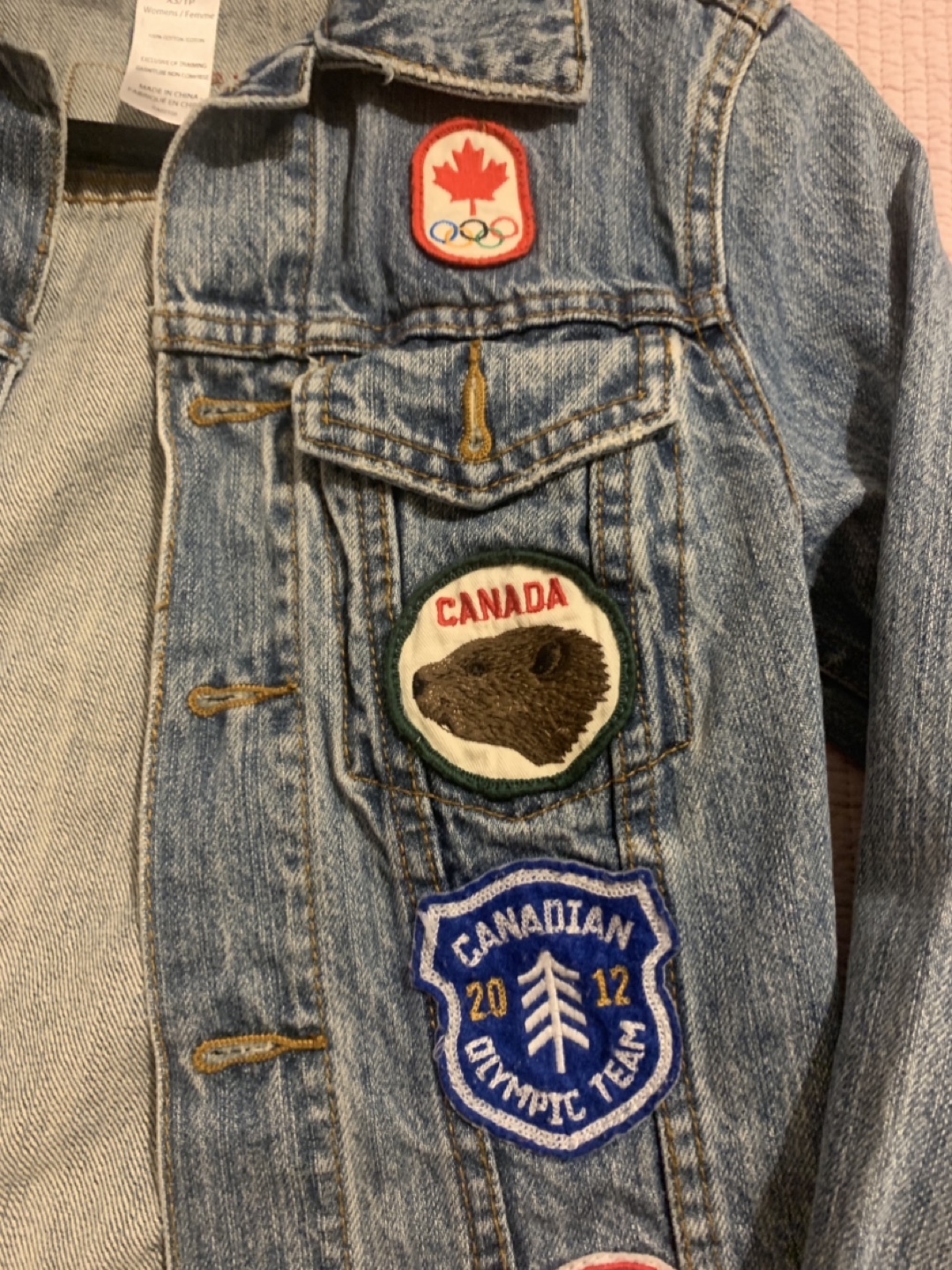 Hudson's Bay Co. Olympic Denim Jacket - XS/TP - photo 5