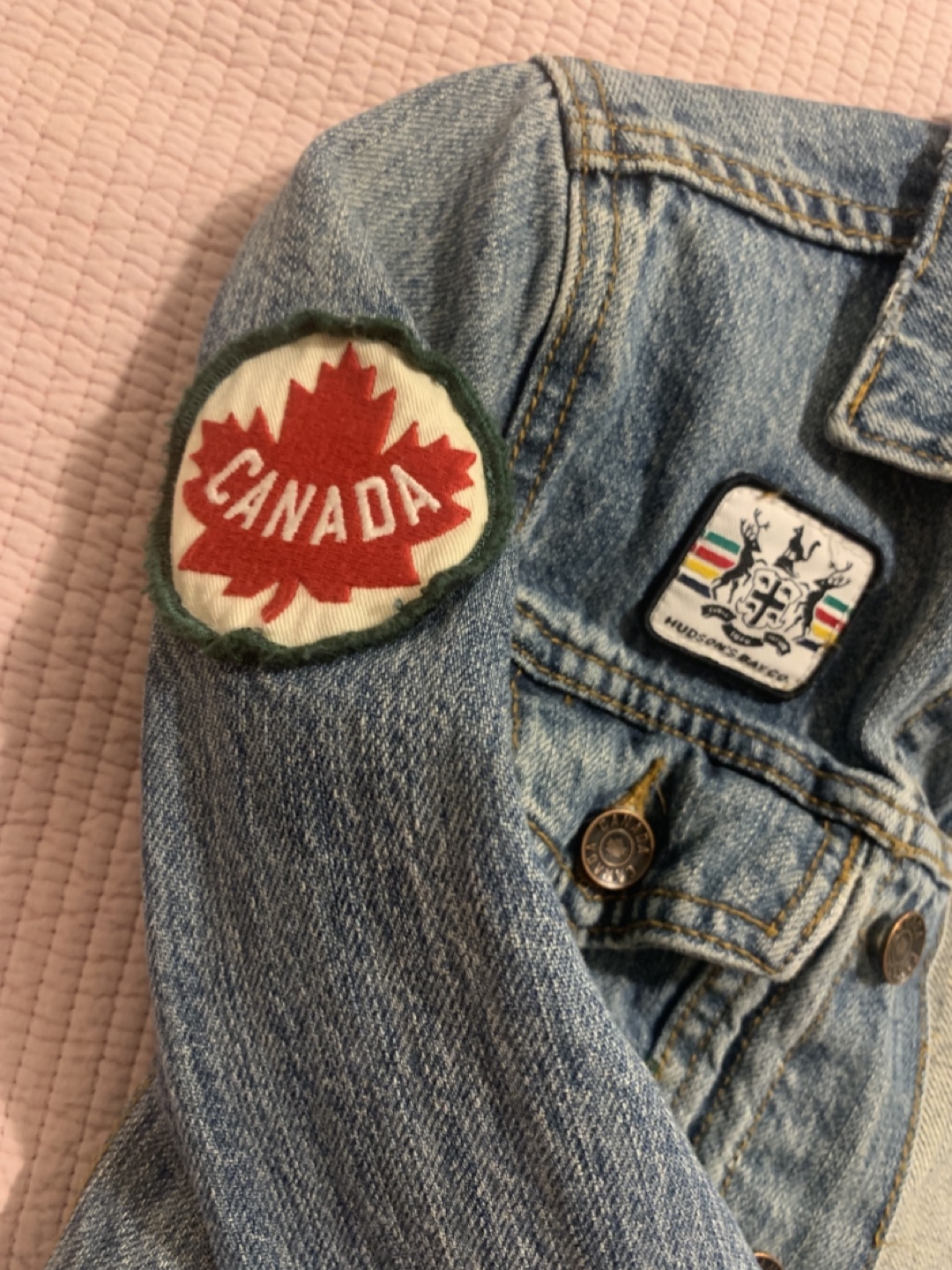 Hudson's Bay Co. Olympic Denim Jacket - XS/TP - photo 4