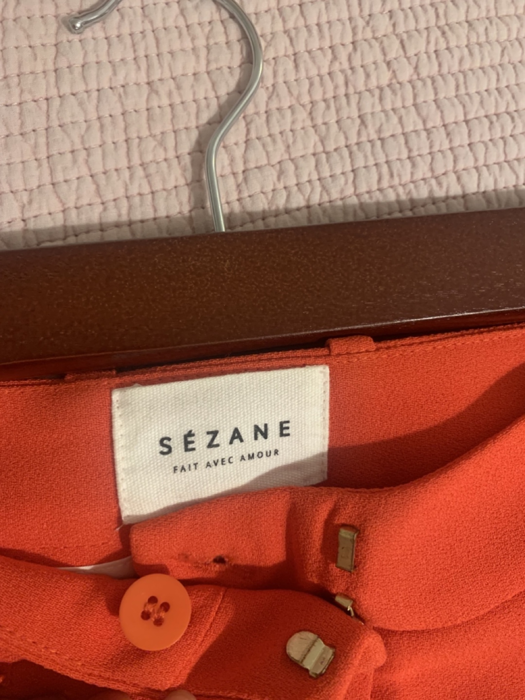 SÉZANE Orange Trousers - photo 3