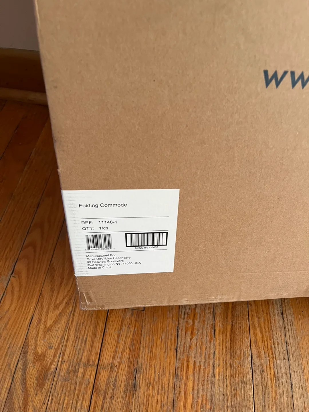 New Drive Medical Folding Commode image indicator(3)