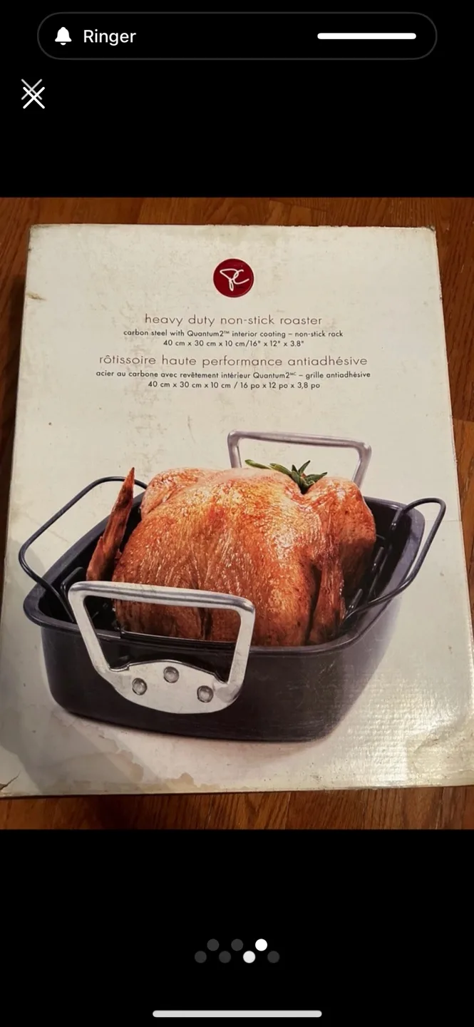 New! Heavy Duty Roaster with Rack image indicator(3)