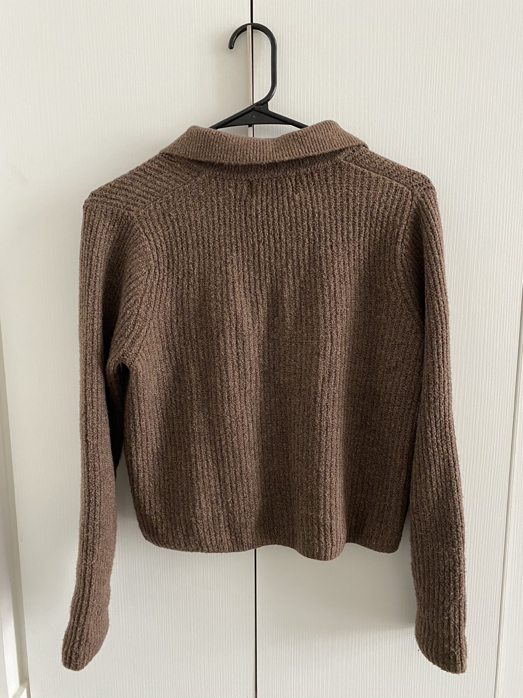 Brown Collared Cardigan Size S - photo 2