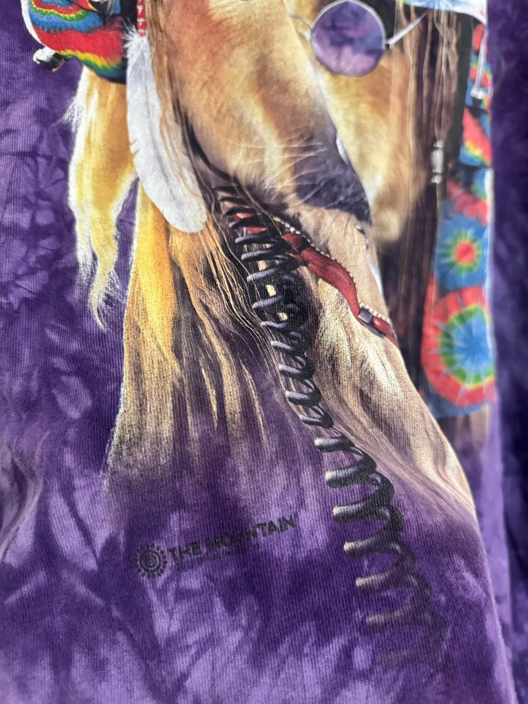 The Mountain Hippie Dog Purple Tie Dye (XL) image indicator(5)