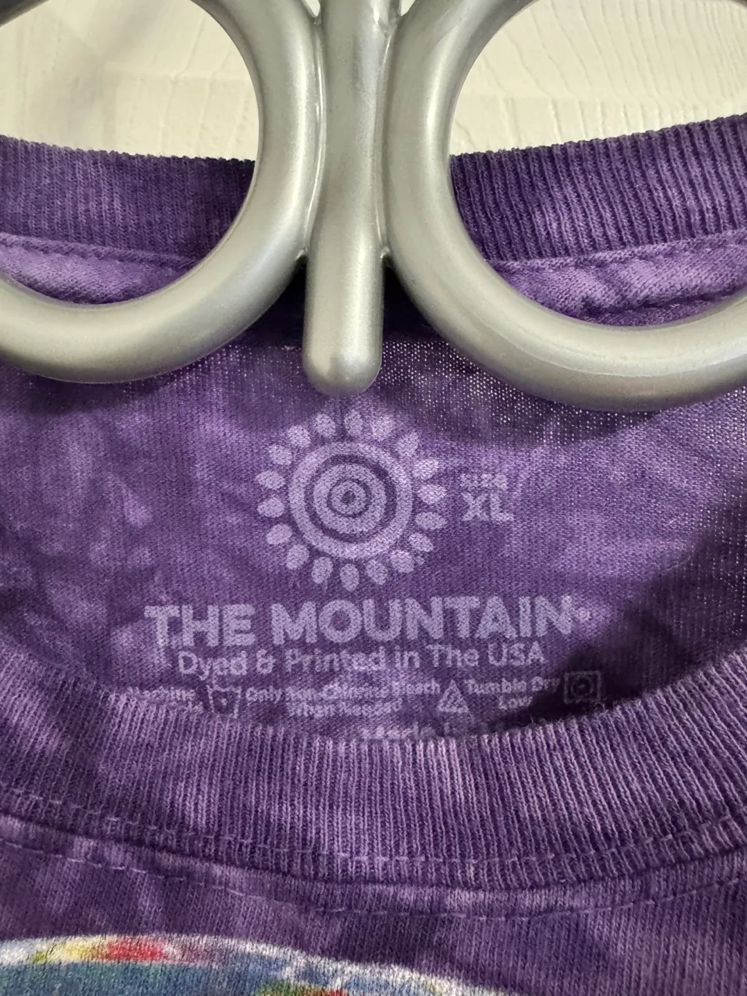 The Mountain Hippie Dog Purple Tie Dye (XL) image indicator(3)
