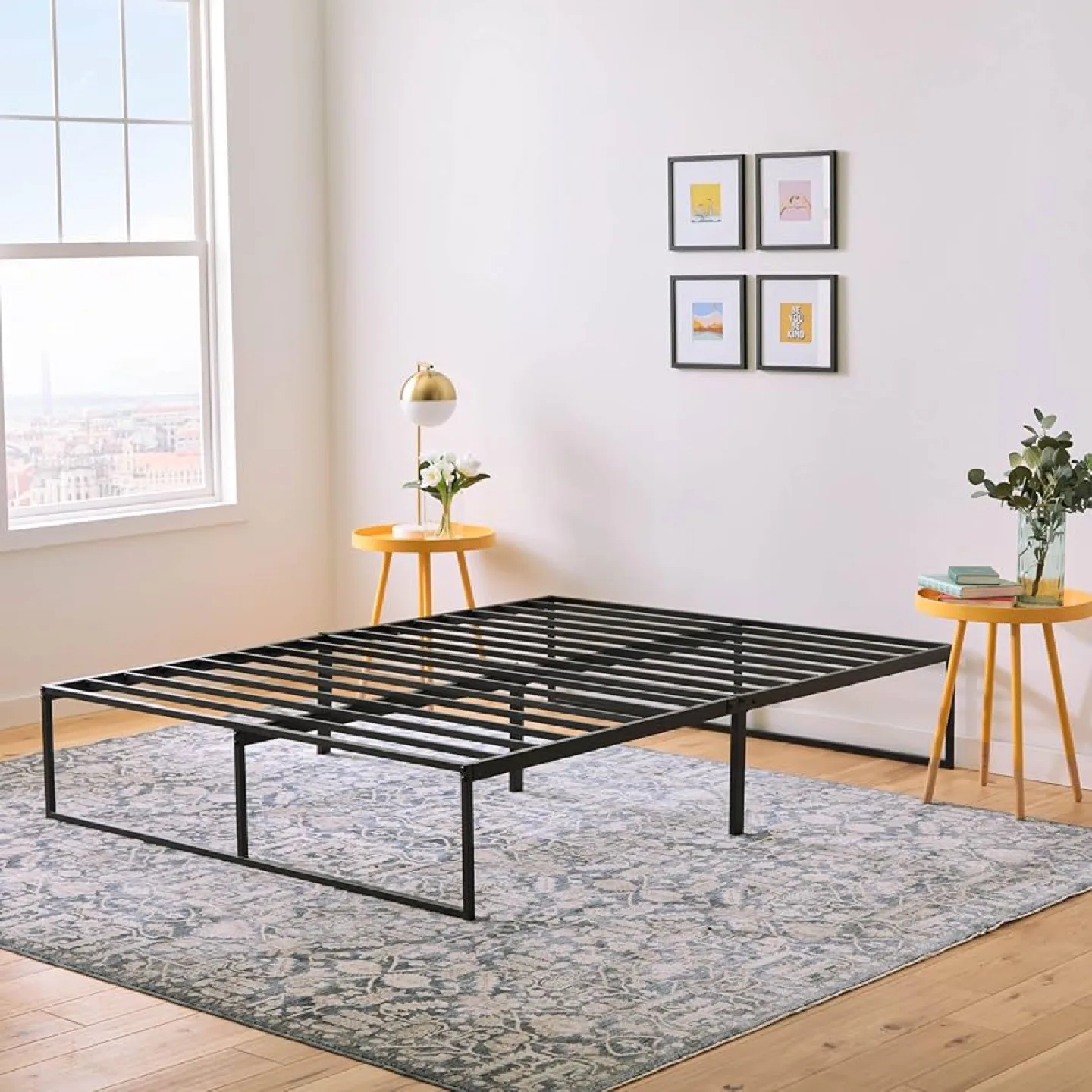 Metal Platform Bed Frame - All sizes available ▫️BRAND NEW▫️ image indicator(3)