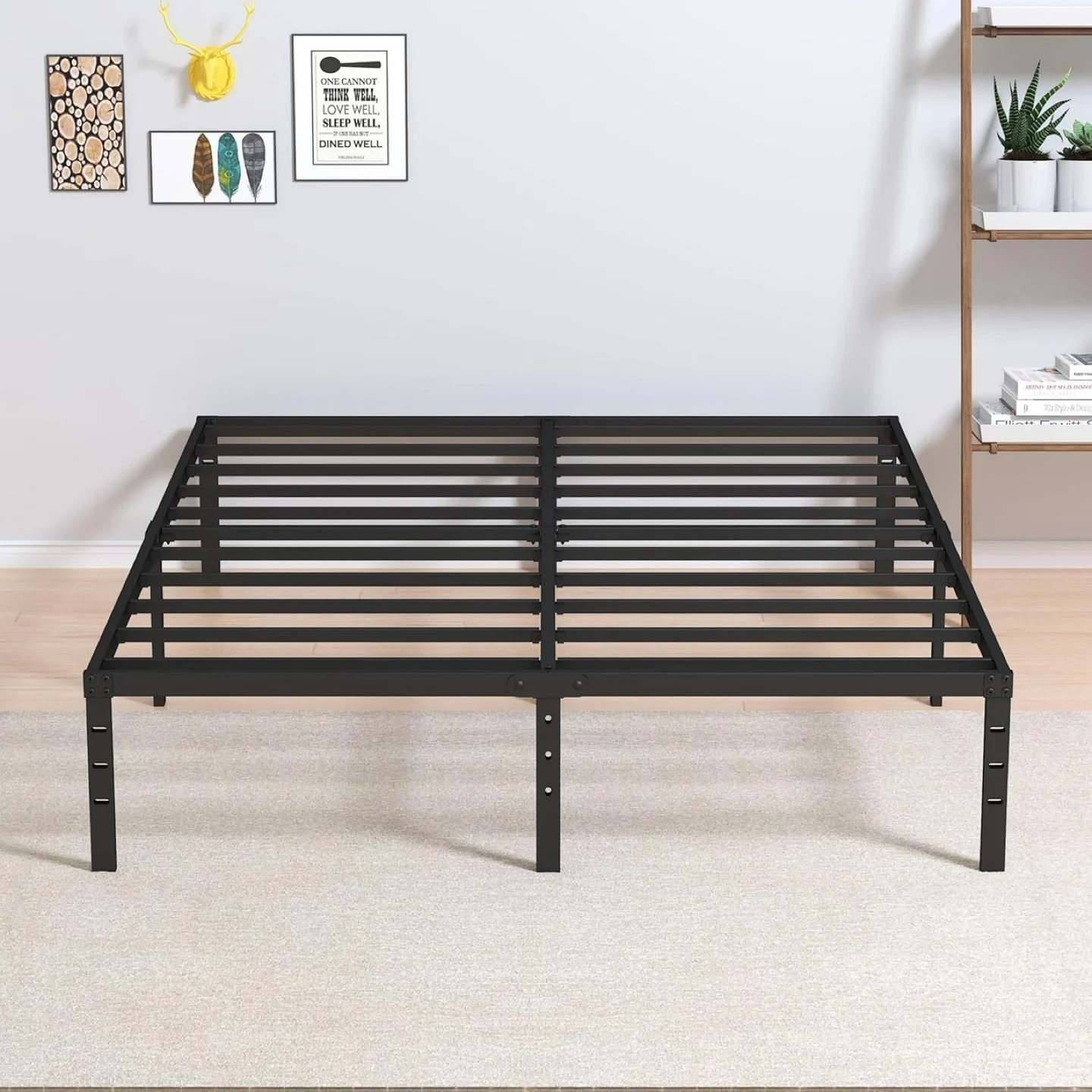Metal Platform Bed Frame - All sizes available ▫️BRAND NEW▫️ image indicator(4)