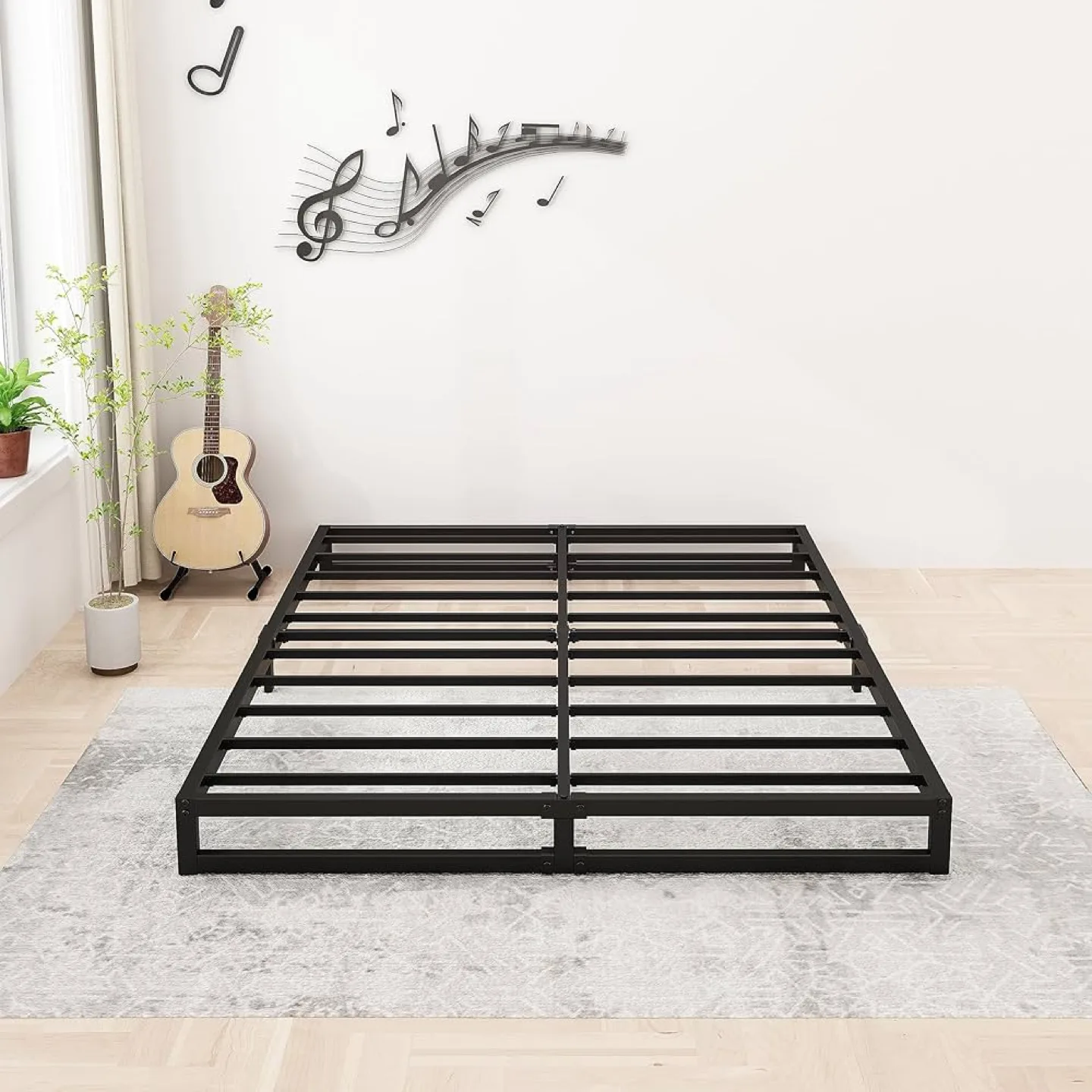 Metal Platform Bed Frame - All sizes available ▫️BRAND NEW▫️ image indicator(6)
