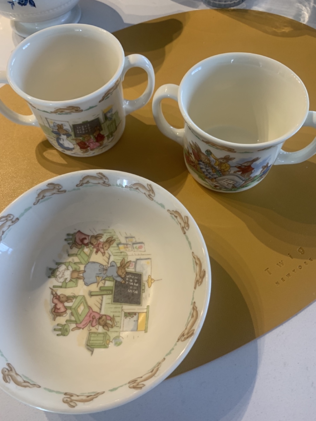 Royal Doulton Bunnykins Children's Dinner Set - photo 2