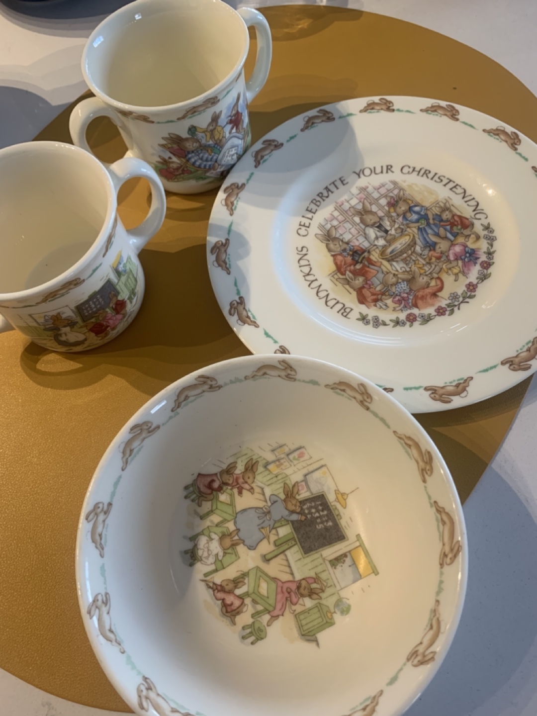 Royal Doulton Bunnykins Children's Dinner Set - photo 3