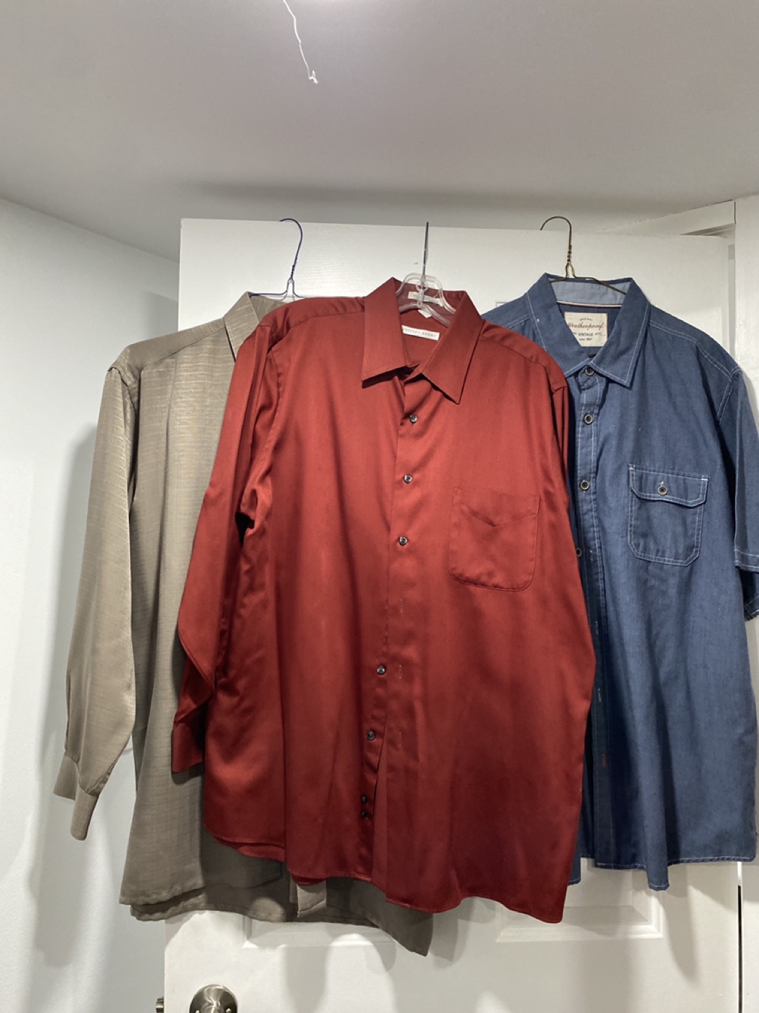 Bundle of 7 Men's Long Sleeve Dress Shirts - photo 2